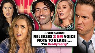 Justin Baldoni’s LEAKED 2 AM Voice Memo + $400 MILLION Lawsuit Against Blake Lively