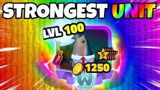 I GOT THE STRONGEST UNIT! (SpongeBob Tower Defense)