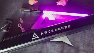 Starkiller base lit lightsaber from ARTSABERS