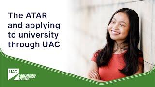 The ATAR and applying to university through UAC