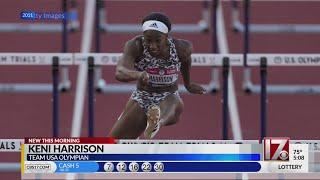 Former Clayton HS track star Keni Harrison carves out a spot on Team USA at the Olympics