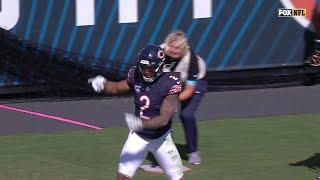 30-yard Caleb TD dime! Williams pinpoints Moore for highlight-reel score