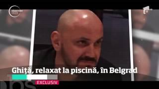 Sebastian Ghiţă, plasat în control judiciar de autorităţile sârbe, se relaxează la piscină