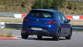 300hp Seat Cupra, 3 pedals and a stick on the Nurburgring. Feet cam.