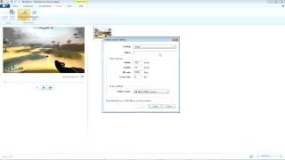 Tutorial - Rendering HD Video in Windows Movie Maker (no black bars)