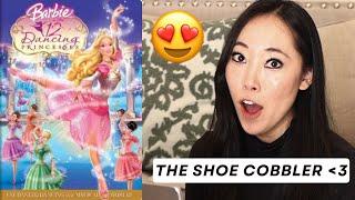 pointe shoe fitter reacts to BARBIE & 12 DANCING PRINCESSES