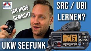 SRC | UBI UKW Funkprüfung | Online lernen | Seefunkschein | Funkschein | Funkgerät | Boot / Schiff