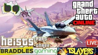 Braddles and Tslayers Heists  Part Three- GTA ONLINE