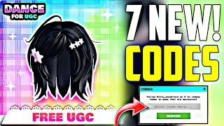 *NEW* WORKING CODES FOR DANCE FOR UGC IN JULY 2024 - ROBLOX CODES - DANCE FOR UGC CODES