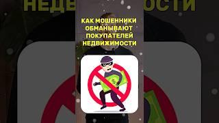 КАК МОШЕННИКИ ОБМАНЫВАЮТ ПОКУПАТЕЛЕЙ НЕДВИЖИМОСТИ 🫢 #мошенники #жизньвдоме