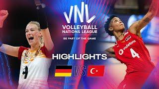  GER vs.  TUR - Highlights | Week 2 | Women's VNL 2024