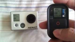 GoPro Hero 2 Paired with Wifi BacPac and Remote!
