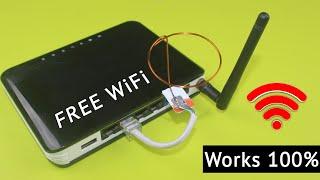 Free WiFi Internet Router | Work 100%