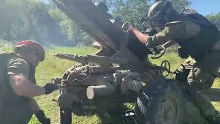 Russian 2B9 "Vasilek" automatic 82 mm gun-mortar.