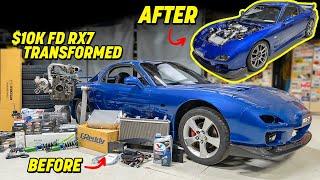 Building a Mazda FD RX7 in 18 Minutes | AMAZING TRANSFORMATION