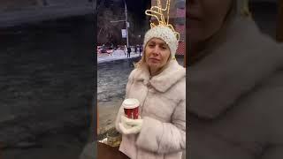 #шапка #бини с паетками #вязание #рукоделие #вязаниеспицами