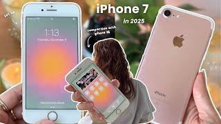 iPhone 7 in 2025  almost 10 years later, set up & iPhone 16 comparison. Is it still usable?