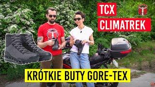 Do Gore-Tex short motorcycle boots make sense? We test the TCX Climatrek Surround GTX