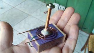 Micro bobina de tesla I (micro tesla coil)