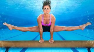 Underwater Gymnastics Challenge!