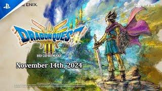 DRAGON QUEST III HD-2D Remake | Release Date Trailer | PS5