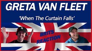 Greta Van Fleet - When The Curtain Falls (AMAZING REACTION!!)