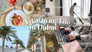 LIVING IN DUBAI  slow morning routine, productive day, OFW life day off, cleaning, journaling