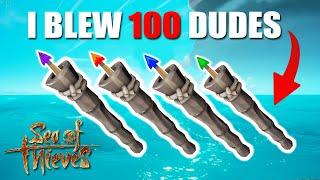 the new Blowpipe + Grapple Gun are OP - (Sea of Thieves Hourglass streaking)