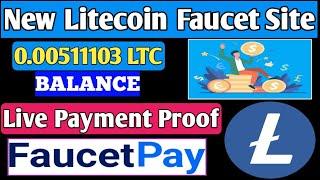 Freeltc.io Live Payment Proof || Withdrawal 0.00521103 LTC || Without Investment Instant Payment