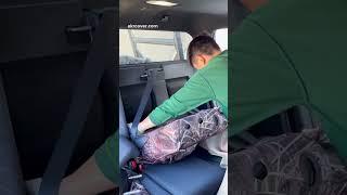 CoverExpert custom camouflage rear seat cover for Toyota Tacoma