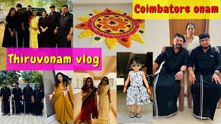 Thiruvonam vlog | Coimbatore Onam 2024| fun time Family Time ️