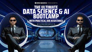 AI and Data Science Bootcamp is now LIVE | Artificial Intelligence Course