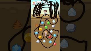 I draw a house but its not make good/pull the gold #shorts #shortsfeed #games #pullthegold #viral