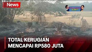 Lima Kandang Ayam di Carenang Ludes Terbakar di Serang, Banten