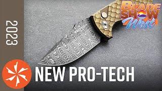 New Pro-Tech Knives at Blade Show West 2023 - KnifeCenter.com