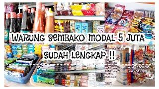 MODAL PAS-PASAN TAPI INGIN MEMBUKA USAHA WARUNG SEMBAKO, INI RAHASIANYA @RillaCemerlang #modalusaha