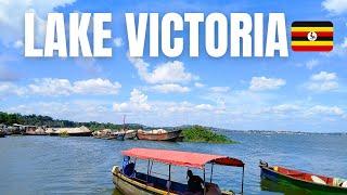 Adventure on Lake Victoria // Breathtaking Boat Ride! #uganda