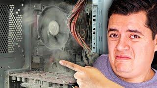 Arreglando PC MUY SUCIA de Suscriptor ¡Mantenimiento TOTAL!