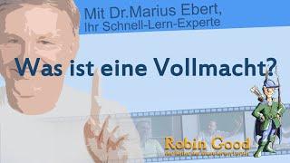 Was ist eine Vollmacht?