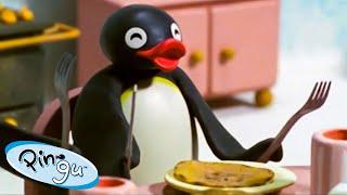 Pingu's Pancakes  | Pingu - Official Channel | Cartoons For Kids