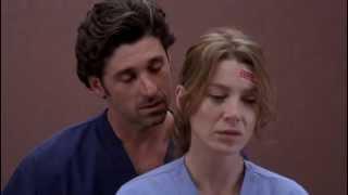 Meredith e Derek: "Mi manchi...non posso" 2x08