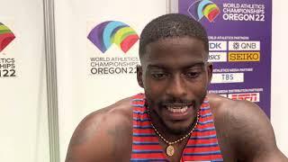 Trayvon Bromell documents his long road back to the World Championship podium