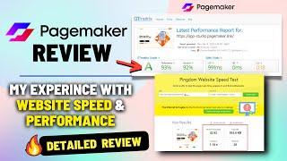 Pagemaker.io Review - My Experience with Website Loading Speed & Performance