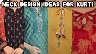 latest Neck design ideas for kurti | thatglamworld