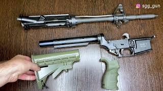 Штурмовая винтовка армии США, для России, из Китая. Гражданская версия. Norinco CQ-A 223 Rem.