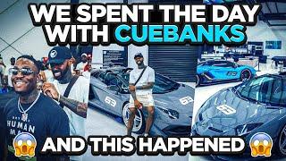 Spent the day with Cuebanks   - $2.5 million car reveal, house tour