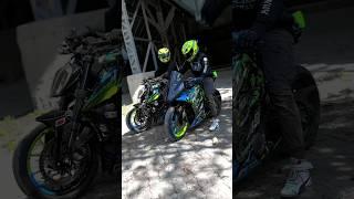 Dynamic modified Duke & RC 390  Akrapovic exhaust  #rc390 #duke390 #ytshorts #shorts #viralshorts