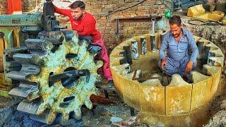 Huge Industrial Gear Manufacturing || Production Process of Largest Gear