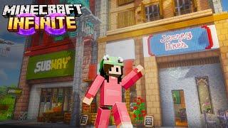 I started a Shop War on Minecraft Infinite...