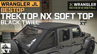 Jeep Wrangler JL 4 Door Bestop Trektop NX Soft Top - Black Twill Review & Install